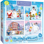 Frosty the Snowman 4-Pack 100 Piece Jigsaw Puzzles