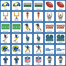 Los Angeles Rams Matching Game