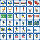 Los Angeles Rams Matching Game