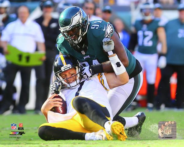 Fletcher Cox Sacks Roethlisberger Philadelphia Eagles 16