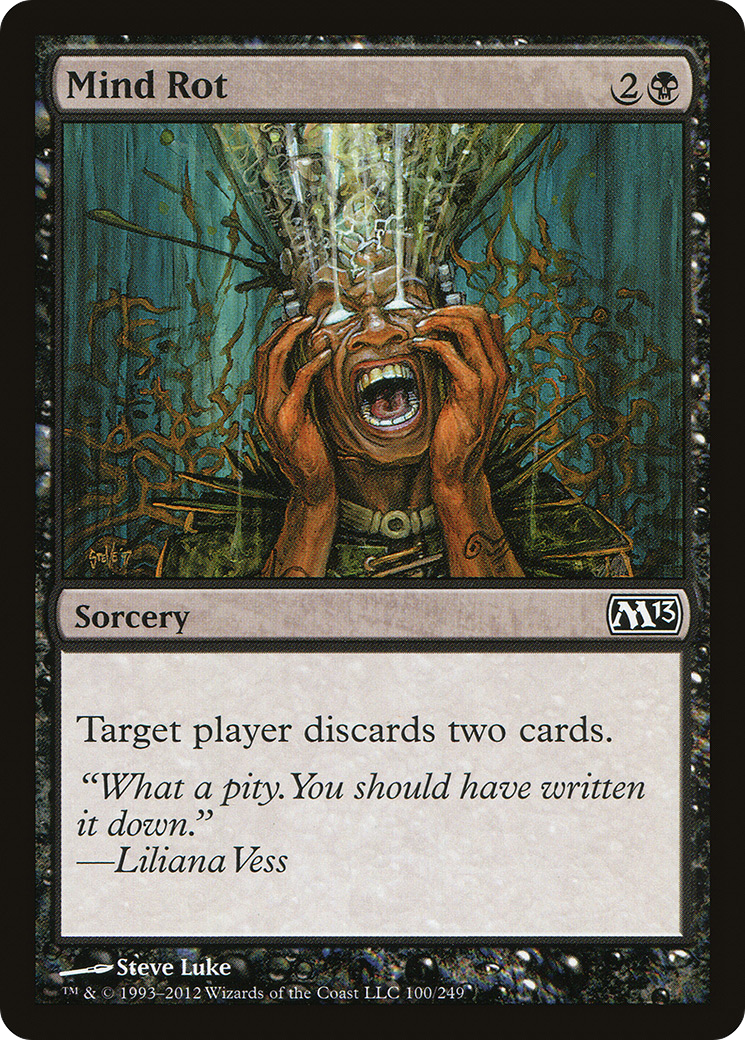 Mind Rot (M13-100) - Magic 2013 Foil