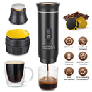 Portable Espresso Machine with Self-Heating & 7500mAh Battery