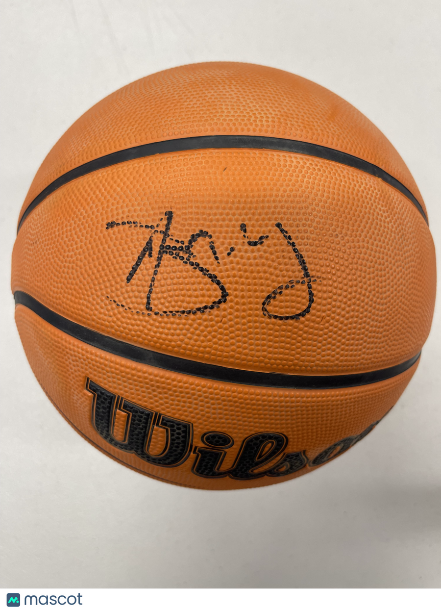 Amari Bailey Signed Basketball PSA Hornets
