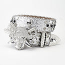 Punk Pirate Rhinestone Punk Fashion Belt
