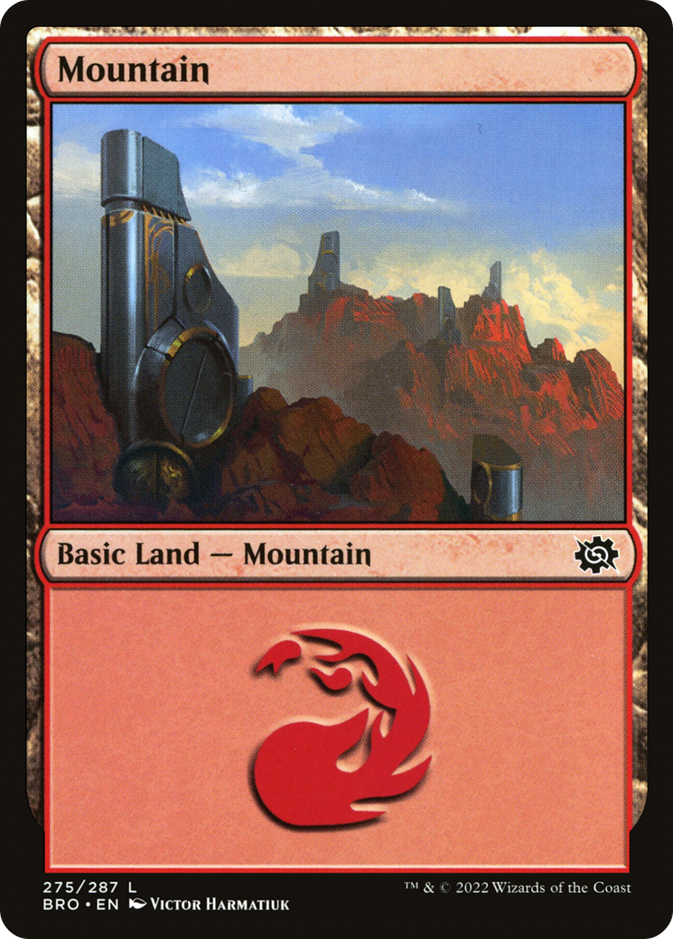 Mountain (BRO-275) - The Brothers' War Foil