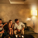 67.32In Mother Daughter Floor Lamp with Linen Shade 3200K Brightness 360¡ Adjustable Reading Light Modern Decoration Standing Lamp for Living Room Bed