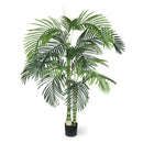6FT Artificial Golden Cane Palm Tree with Black Pot