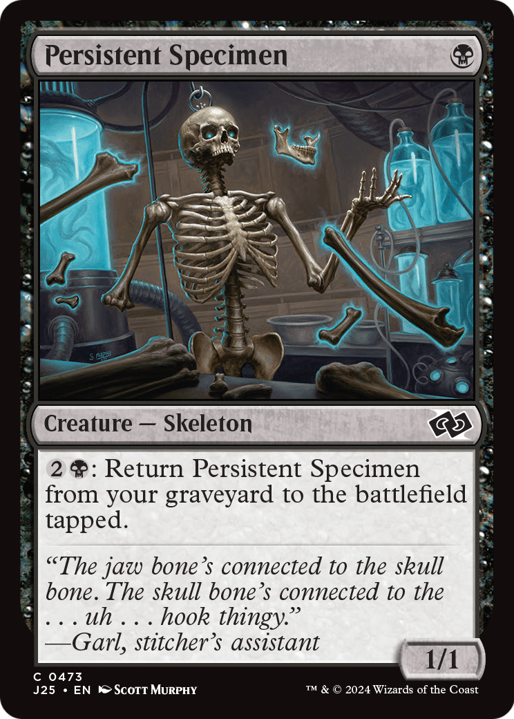 Persistent Specimen (J25-473) - Foundations Jumpstart
