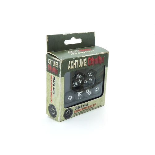 Achtung! Cthulhu Black Sun Dice Set