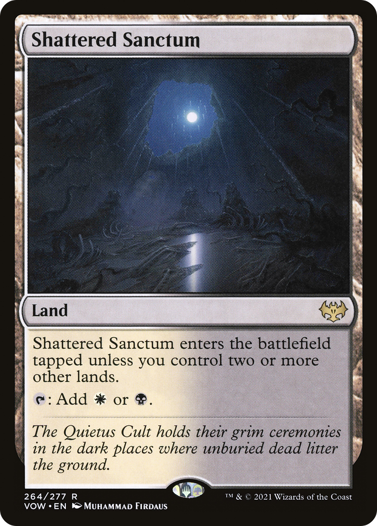 Shattered Sanctum (VOW-264) - Innistrad: Crimson Vow