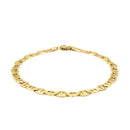 5.5mm 10k Yellow Gold Mariner Link Bracelet