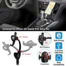 360¡ Rotation Car Phone Mount 3.1A Dual USB Cigarette Lighter Phone Holder Universal