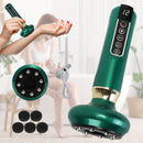 Anti Cellulite Massager Handheld Vacuum SuctionÊCupping Kit Beauty Tool with 12 Suction Mode 12 Heating 20Mins Auto-Off One-Key Pressure Release for A