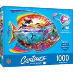 Shapes - Tropical Menagerie 1000 Piece Shaped Jigsaw Puzzle