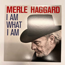 Merle Haggard signed I Am What I Am Vinyl Album PSA Autographed