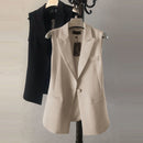 Korean-style Suit Vest Jacket For Women