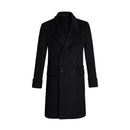 Men's Wool Double-breasted Trench Coat
