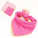 Plaid Double Sided Cotton Pet Scarf