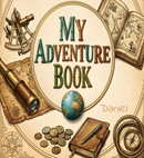 Personalized My Adventure Book | Custom Name A5 Travel Journal