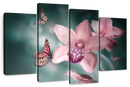 Butterfly Orchid Wall Art