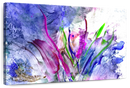 Abstract Flower Wall Art