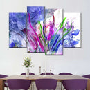 Abstract Flower Wall Art