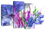 Abstract Flower Wall Art