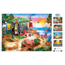 Paradise Beach - Oceanside Camping 550 Piece Jigsaw Puzzle