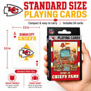 Kansas City Chiefs Fan Deck Playing Cards - 54 Card Deck