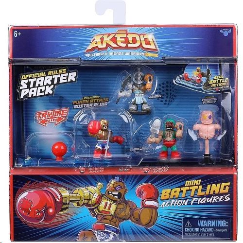Akedo Starter Pack Kick Attack (Aximus, Buster Bling & Loco
