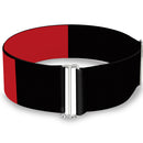 Cinch Waist Belt - Harley Quinn Diamond Split Red Black Black Red