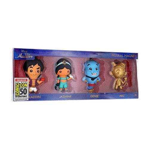 Aladdin 3D Figural Magnet 4-Pack - SDCC 2019 Exclusive