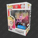 Alexa Bliss signed WWE Funko POP Figure #104 (Walmart Exclusive Lilly w/ JSA) Signed By Superstars 