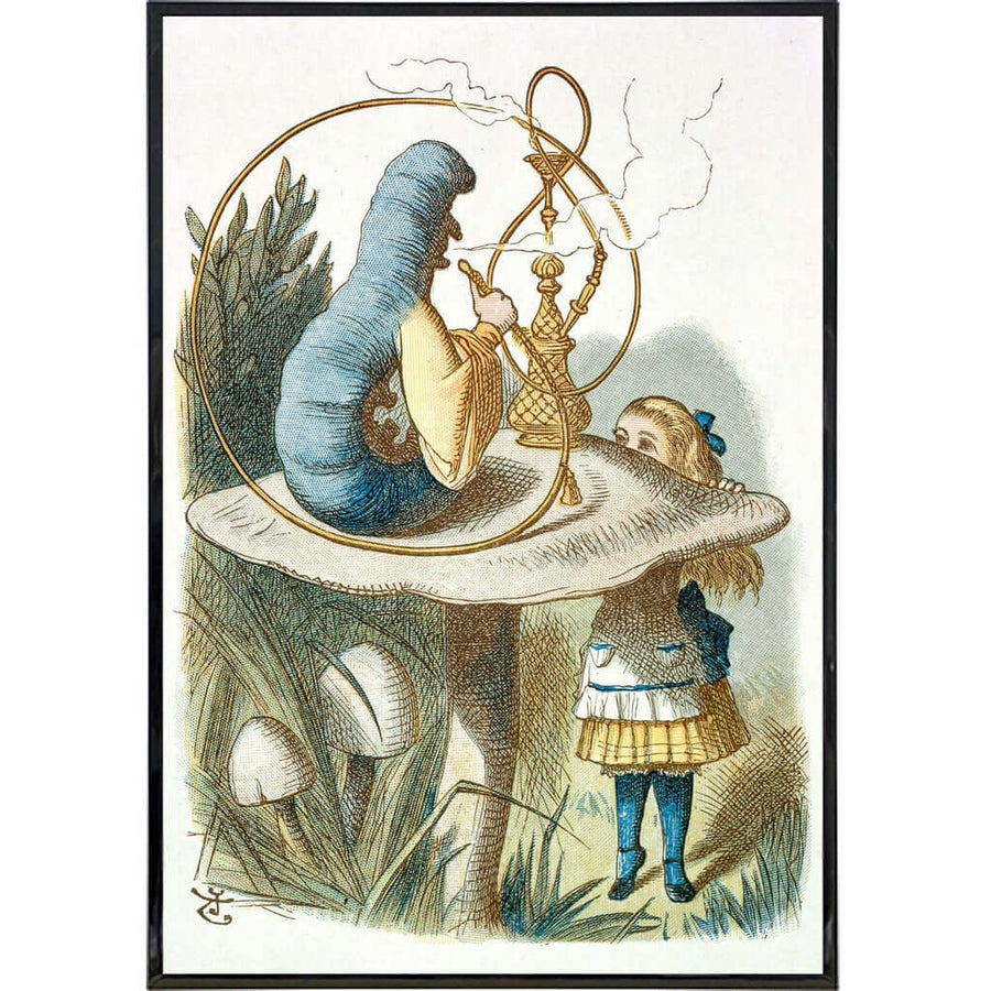 Alice with the Caterpillar Print Print The Original Underground 