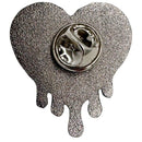 All Black Everything Heart Enamel Pin