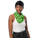 Halloween Green Brains Rave Bandana