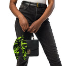 Black Lime Bolt Glitch Rave Bandana