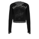 Motorhead Women's Mesh Long Sleeve Top