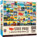 Anderson Design Group - State Pride 1000 Piece Jigsaw Puzzle