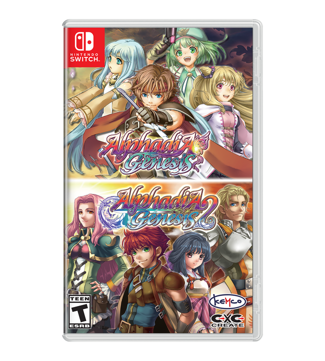 Alphadia Genesis 1 & 2 (Nintendo Switch)