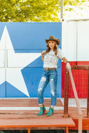 American Cowgirl Graphic Tee