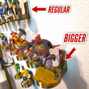 Floating Shelves for Amiibo Accessories | Comes with command strips!