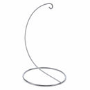 Open Frame Silver Metal Ornament Display Stand 9.2 Inches
