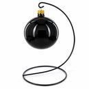 Open Frame Black Painted Metal Ornament Display Stand 9.2 Inches