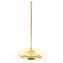 Upright Gold Metal Christmas Tree Topper Finial Stand Display Stand 7.2 Inches (Poland)