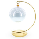 Solid Round Base Gold Metal Ornament Display Stand 7.8 Inches (Poland)