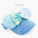 Light Blue Iridescent Visor