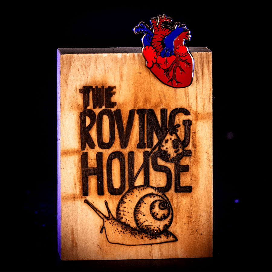 Anatomical Heart Enamel Pin