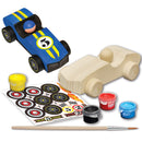 Race Car Wood Craft & Paint Kit