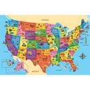 Explorer - USA Map 80 Piece Floor Jigsaw Puzzle